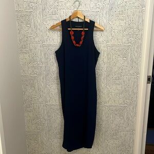Navy tank dress -super versatile!